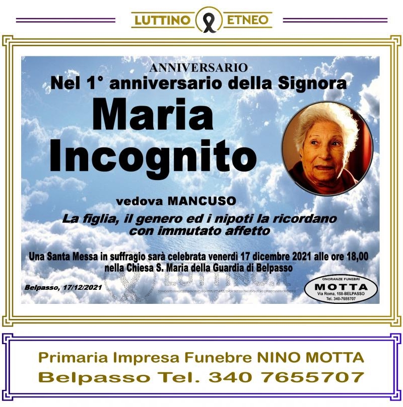 Maria  Incognito 